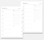 2026 Weekly Agenda - Version 01