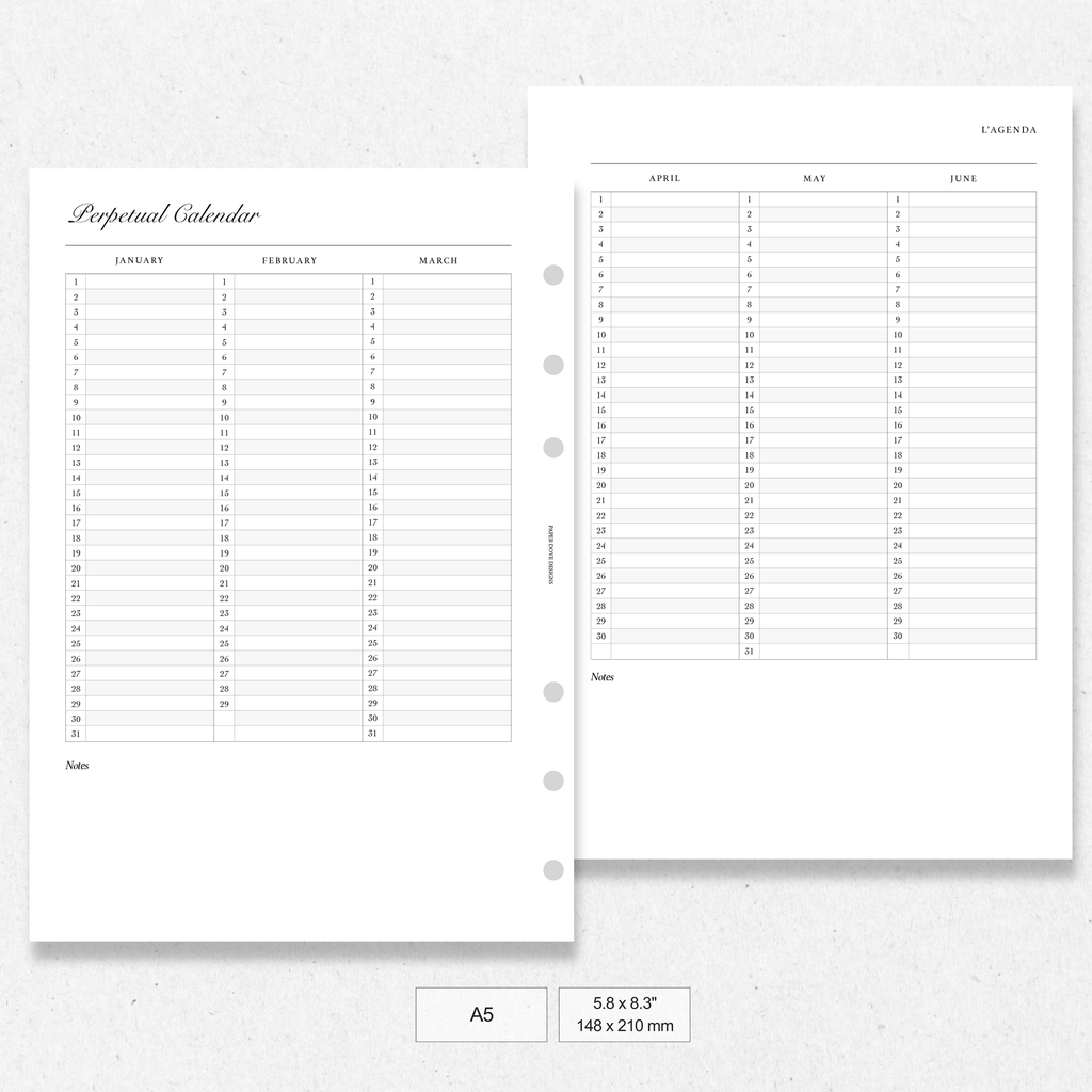 The Perpetual Calendar