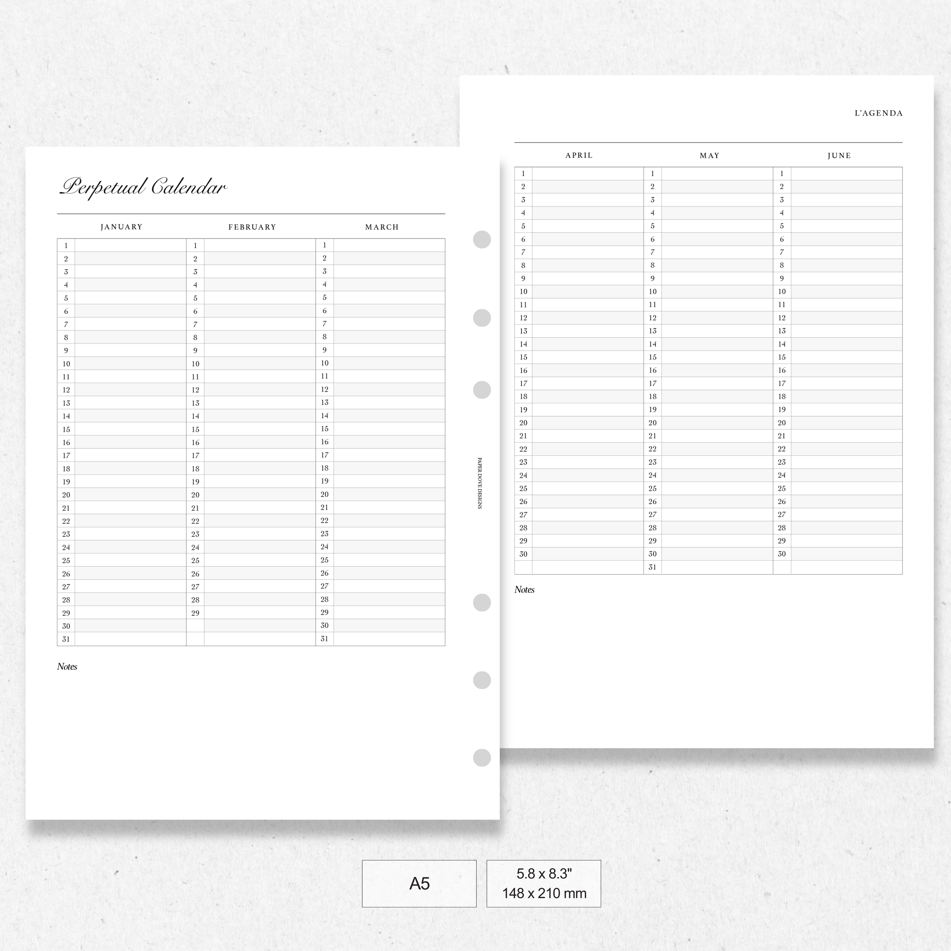 The Perpetual Calendar