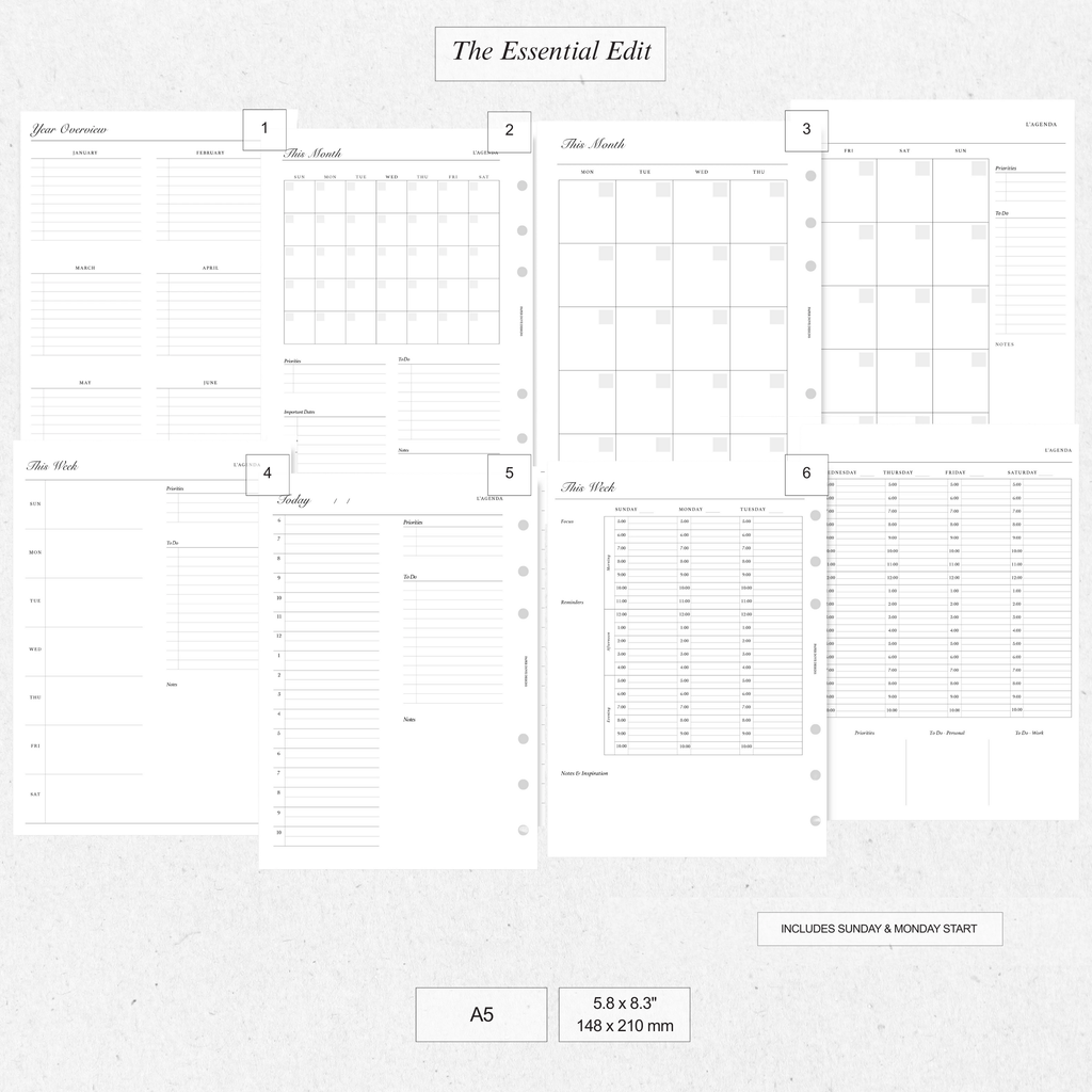 The Essential Edit - A5