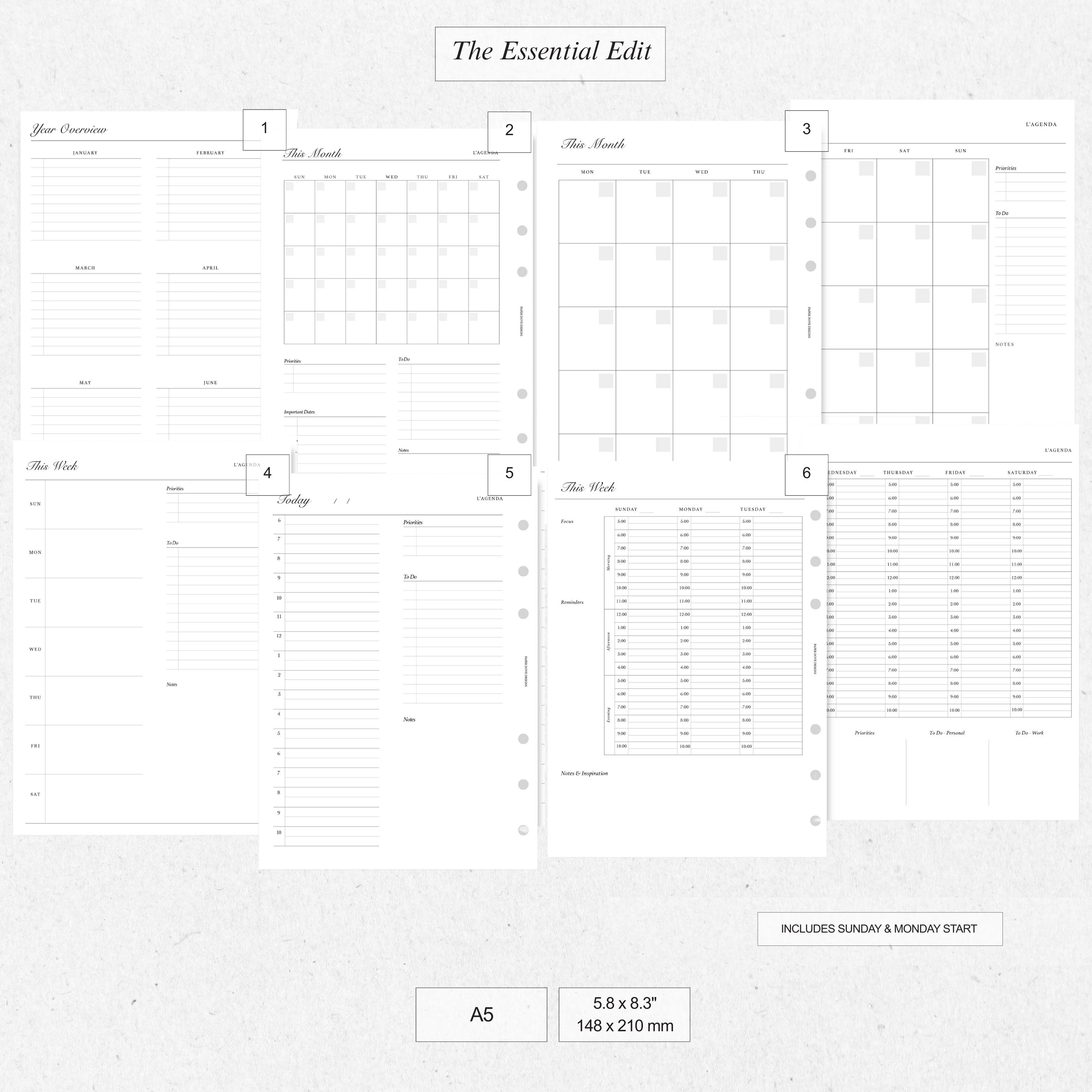 The Essential Edit - A5