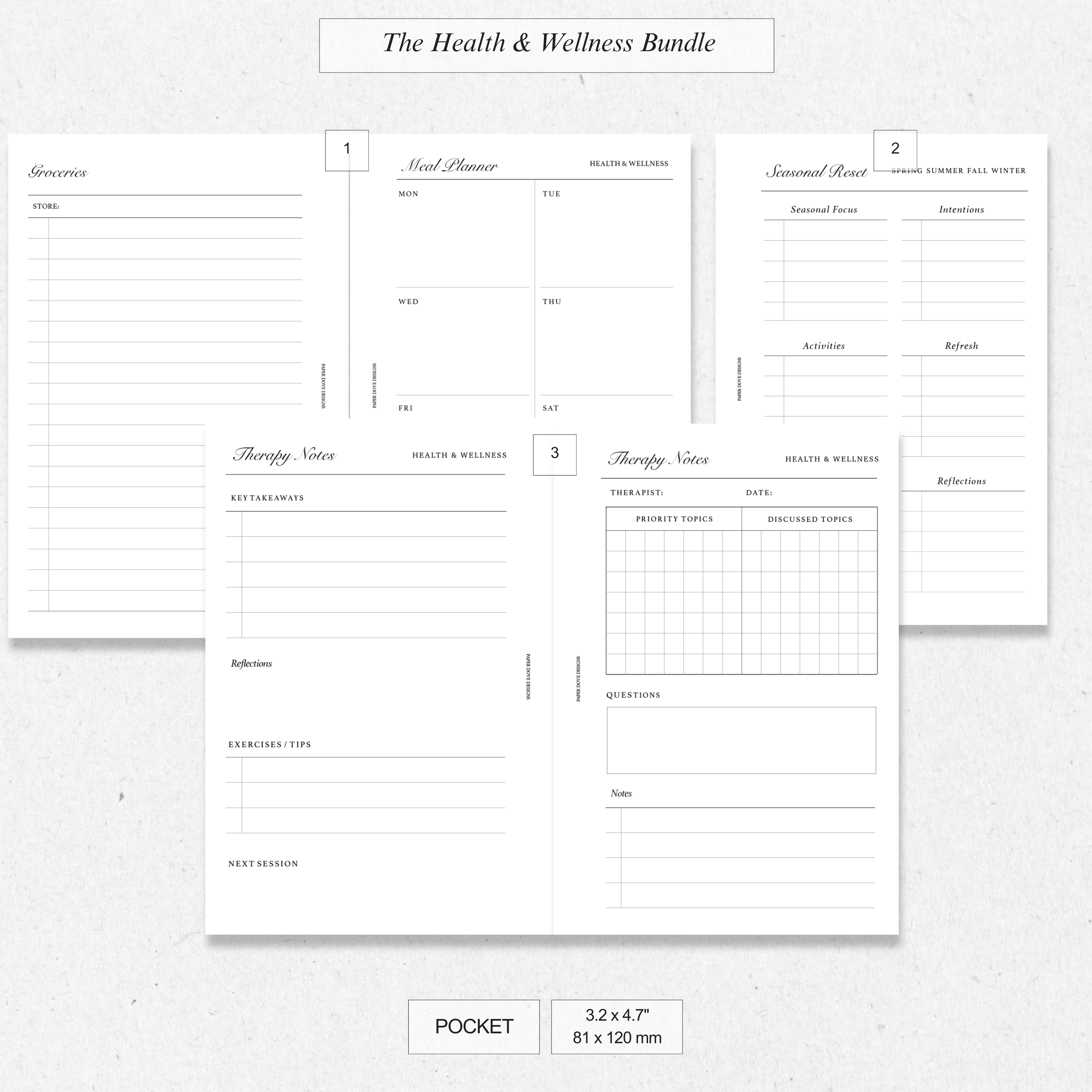 The Health & Wellness Bundle - Pocket