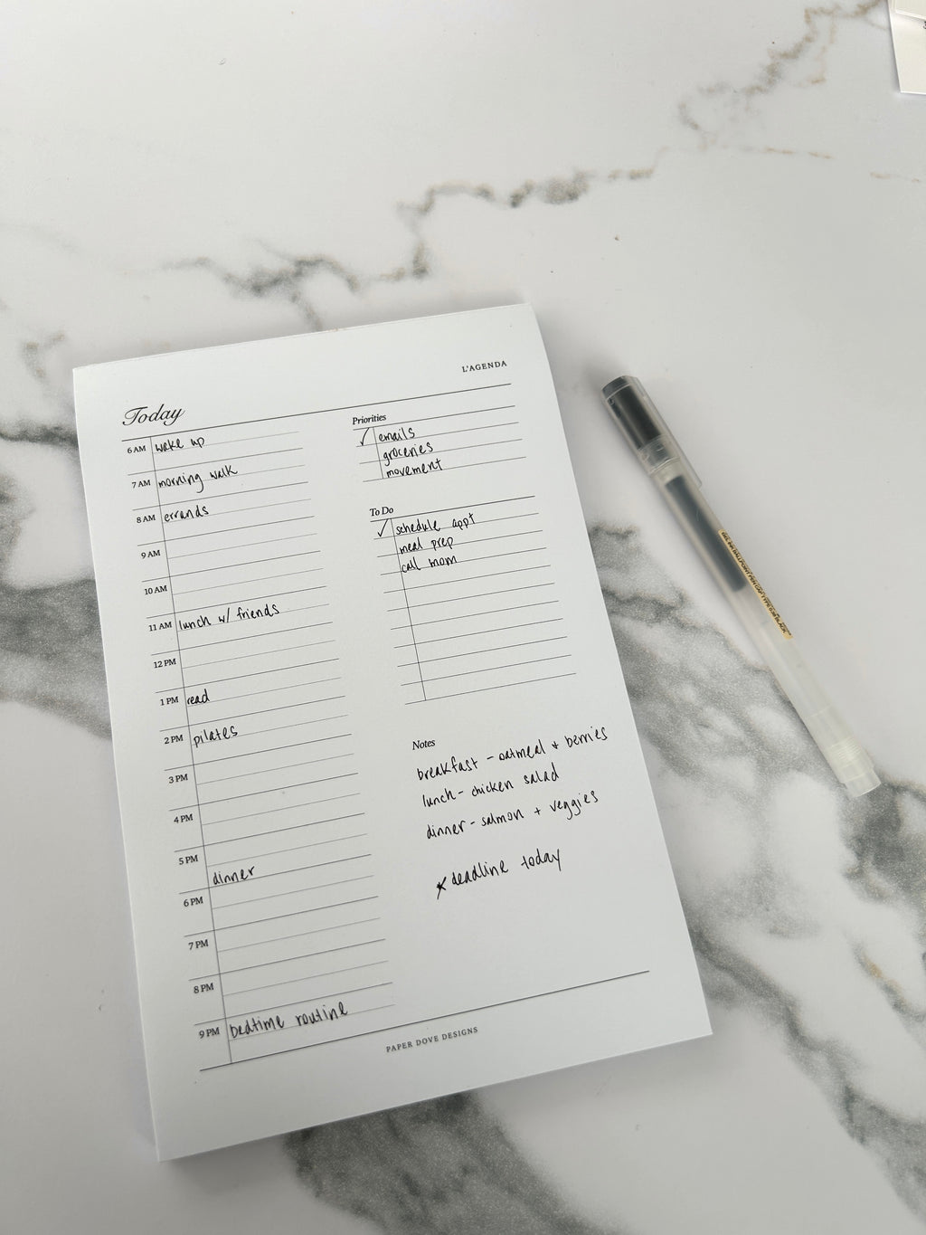 Daily Notepad