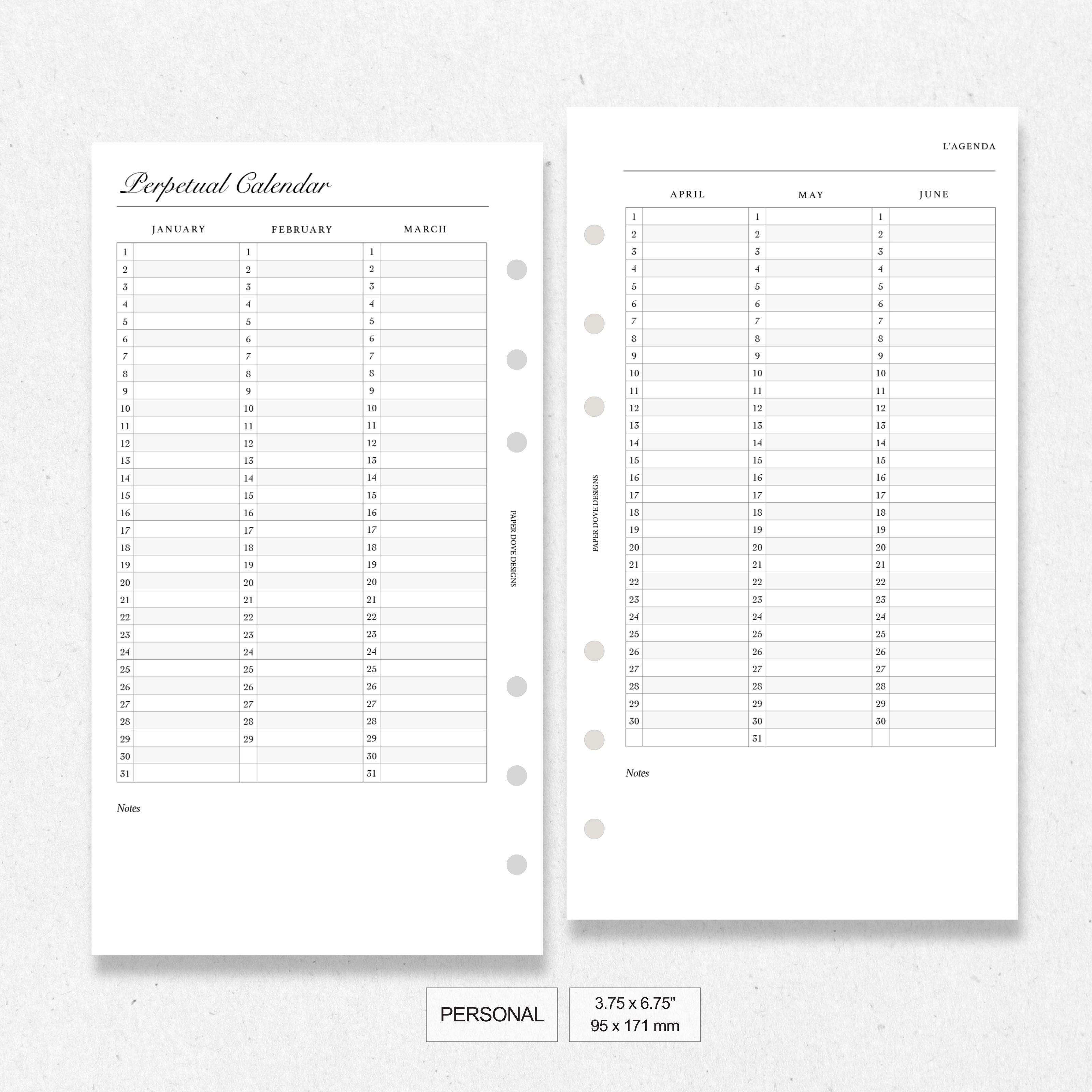 The Perpetual Calendar