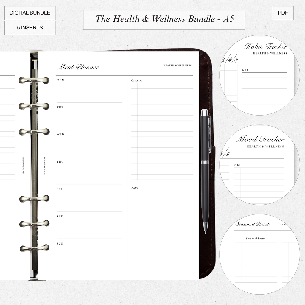 The Health & Wellness Bundle - A5