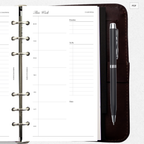 Undated Weekly Agenda - Version 1